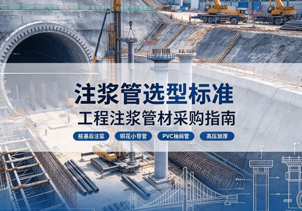 徽州注浆管选型标准
